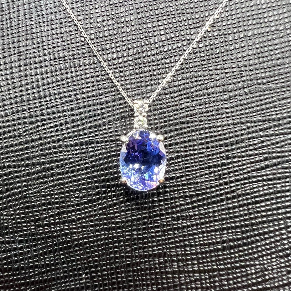 Tanzanite necklace